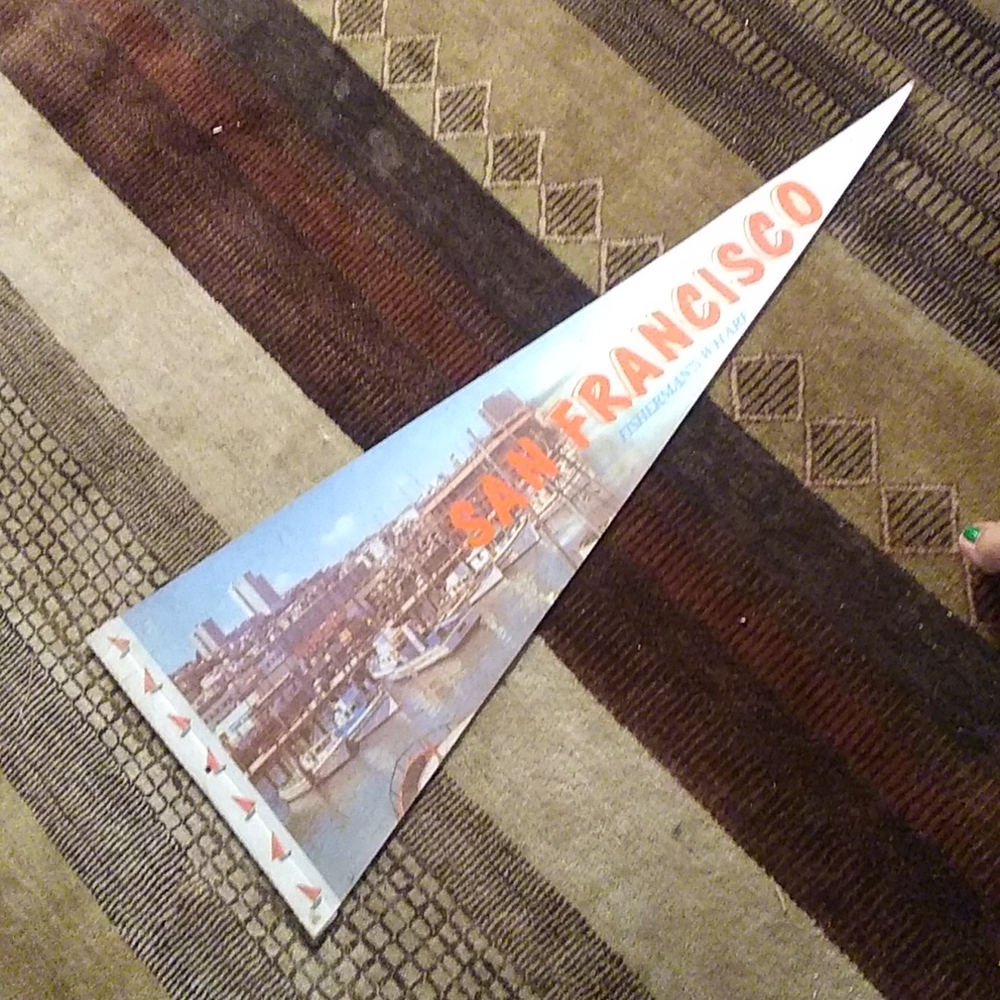 Vintage Souvenir Pennant